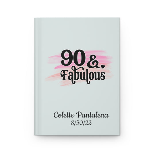 90 & Fabulous Birthday Guest Book
