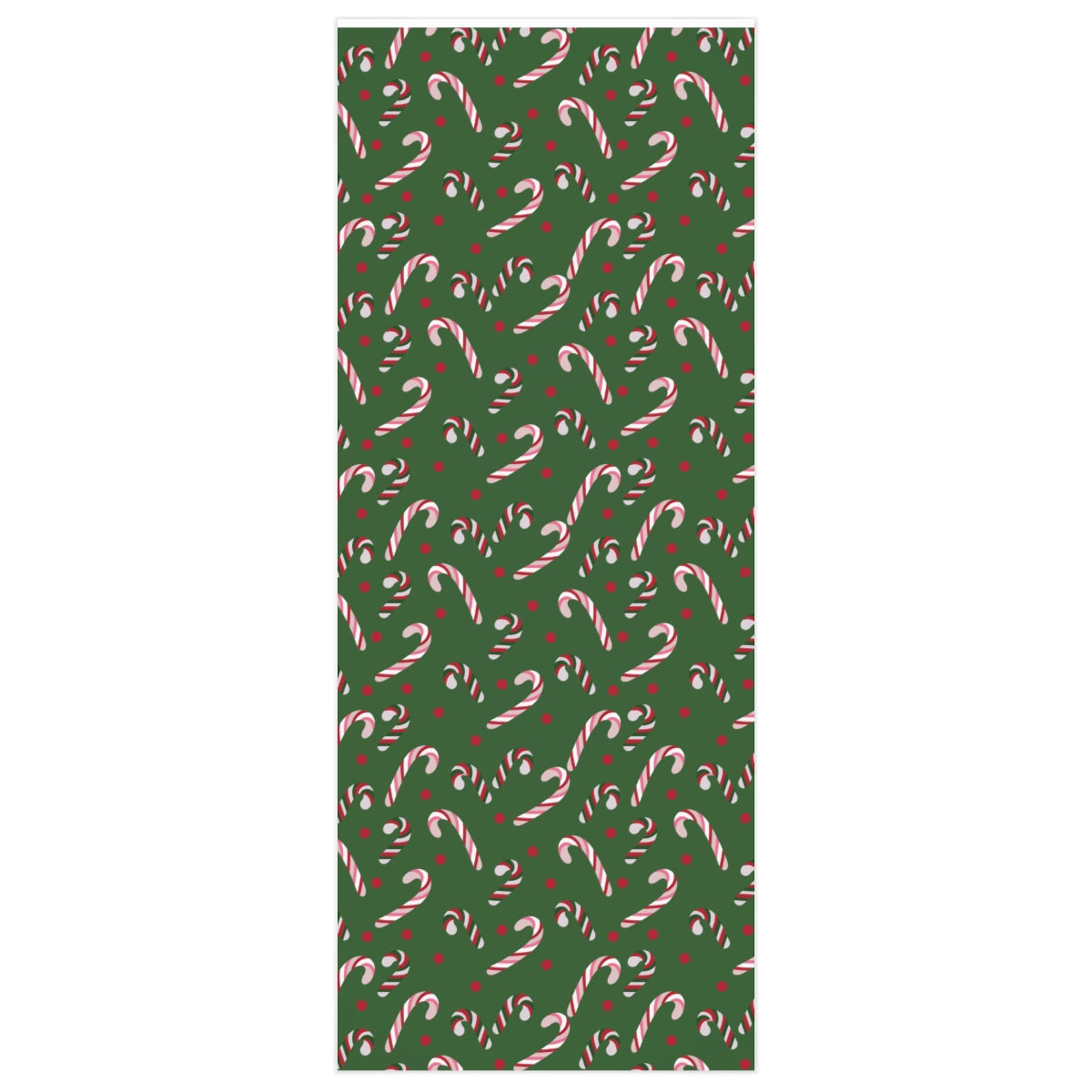 Forest Green Candy Cane Christmas Wrapping Paper – Nine Thirty