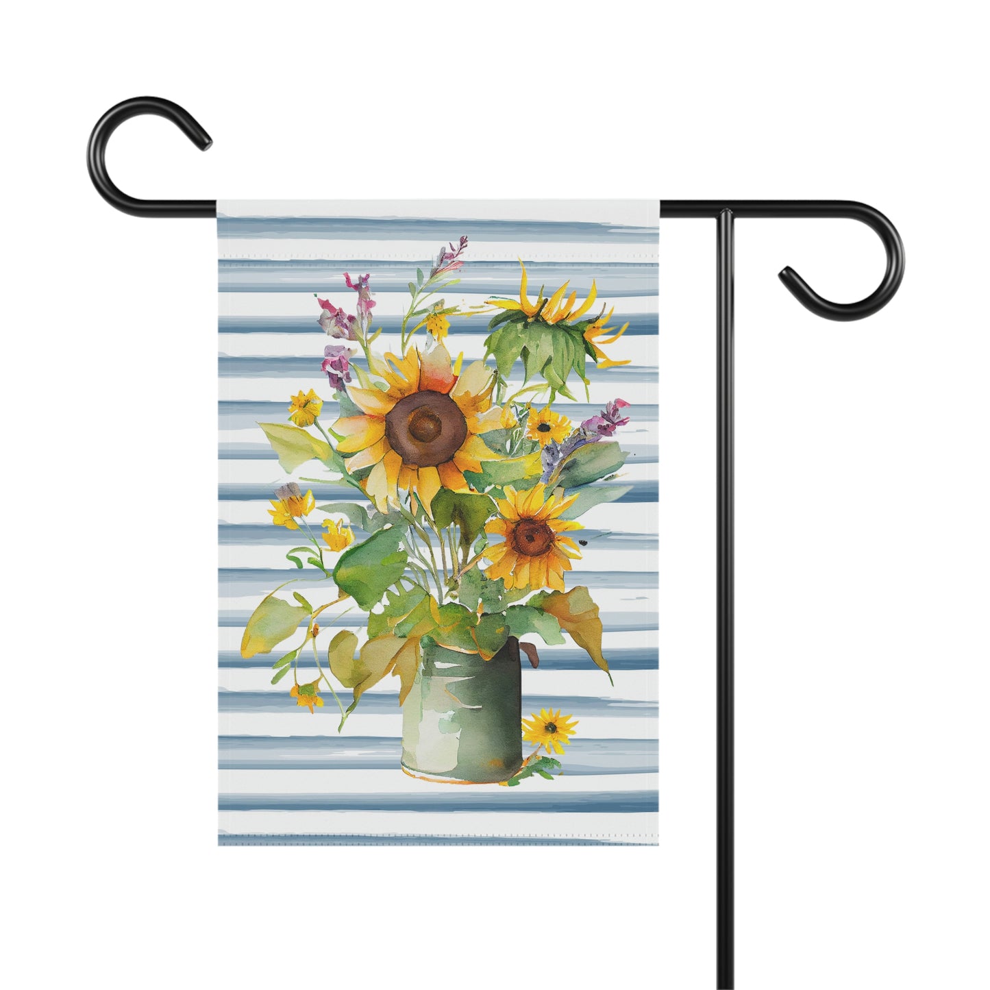 Sunflower Welcome Garden Flag