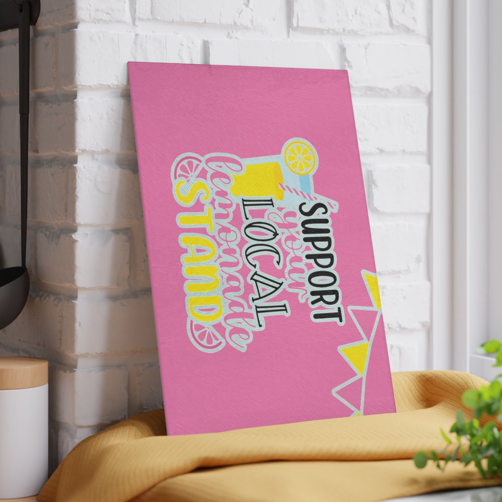 Lemonade Stand Decor, Kids Lemonade Stand Supplies, Glass Cutting Board Home Decor