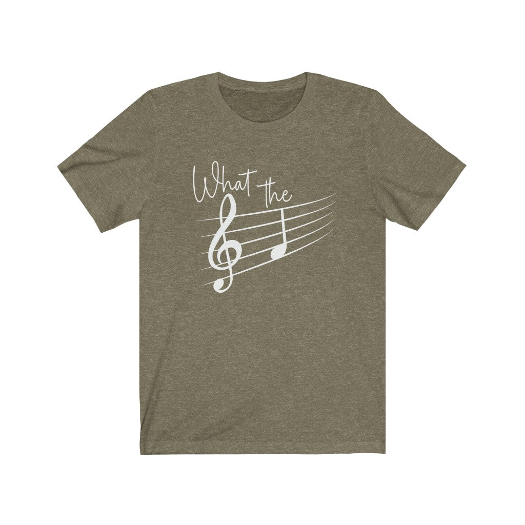 What The F Musical Note Shirt, Musician Shirt, Pianist, Music Lover Tshirt, Piano, Funny, Sarcastic, Novelty, Gift for Music Teacher, Band - Premium T-Shirt - Just $21.50! Shop now at Nine Thirty Nine Design