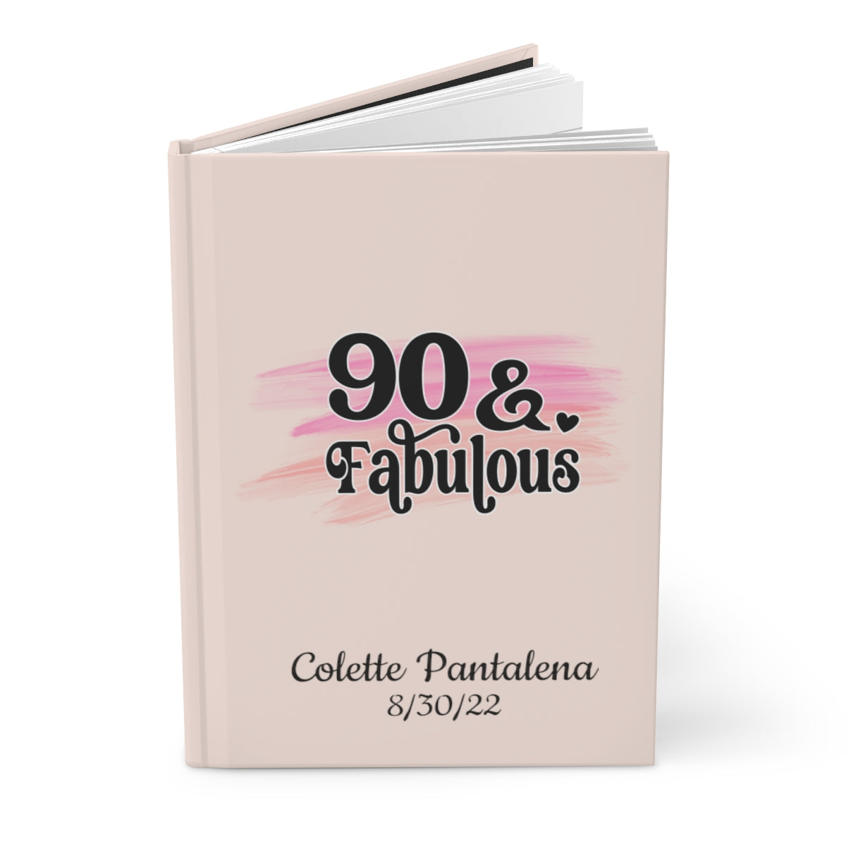90 & Fabulous Birthday Guest Book
