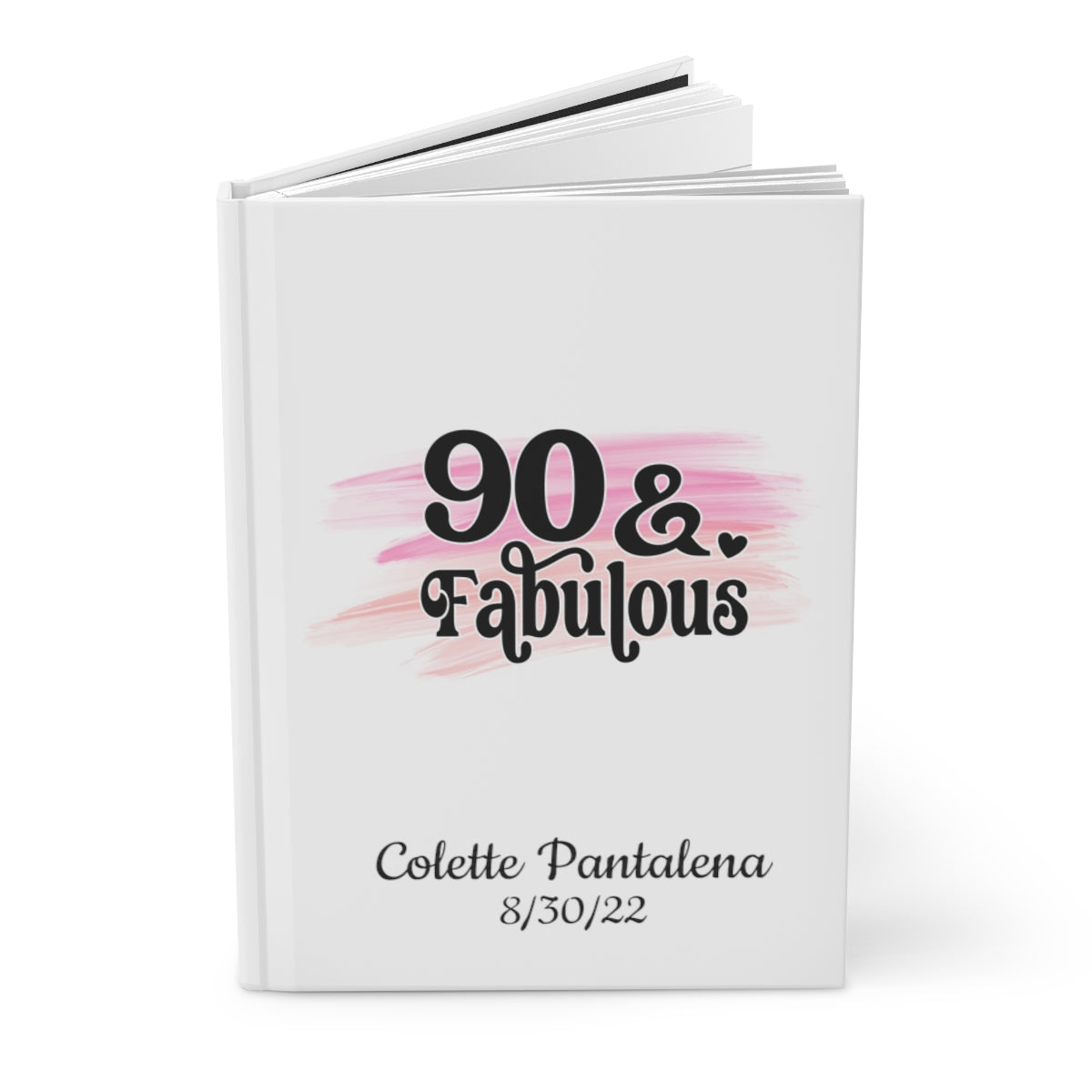 90 & Fabulous Birthday Guest Book