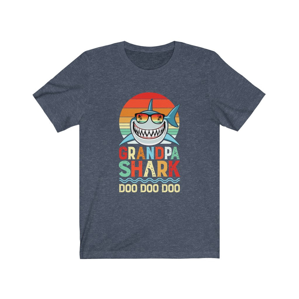 Grandpa Shark Tshirt, Fathers Day Shirt, Funny Fathers Day Shirt, Girl Dad T-Shirt T-Shirt