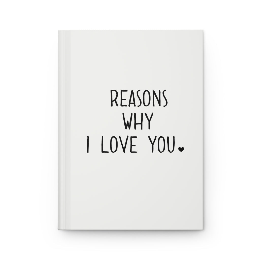 Reasons Why I Love You, Valentines Journal, Love Journal, Love Letters, Gift for Husband, Valentines Day Gift for Wife, Girlfriend Gift Paper products