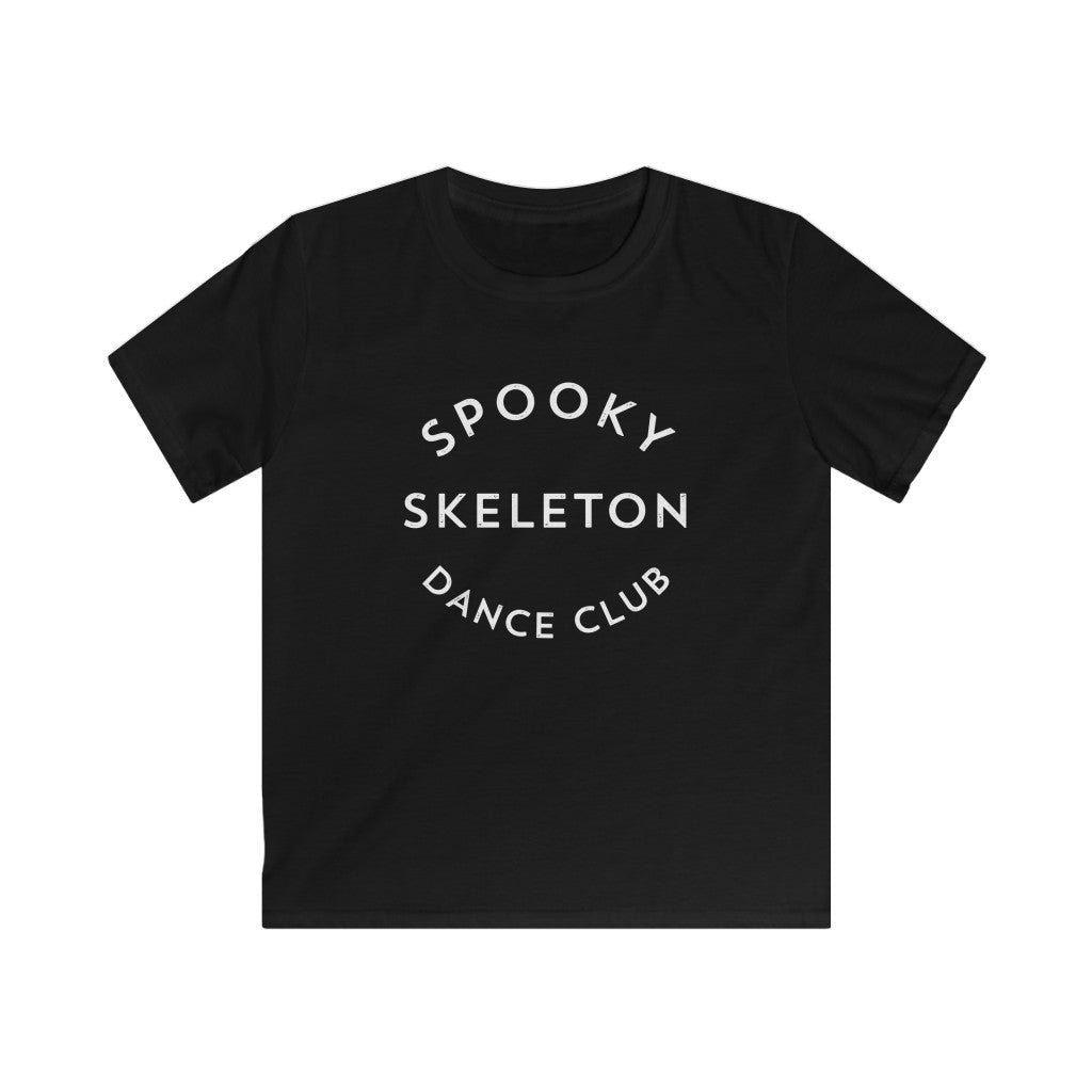 Spooky Skeleton Dance Club - Youth Tshirt Kids clothes
