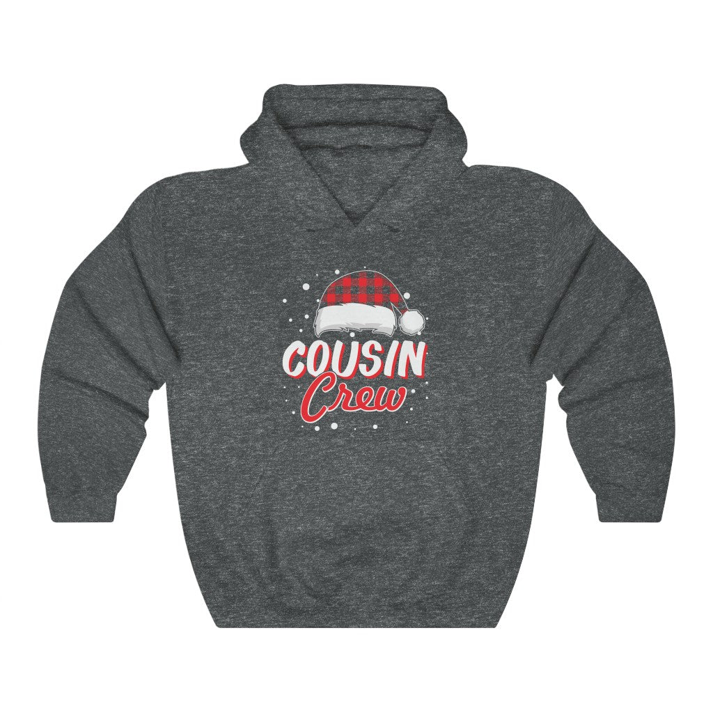 Matching Cousin Crew Christmas Hooded Sweatshirt - Adult Hoodie