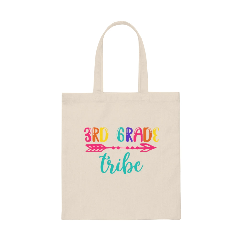 Third Grade Tribe Canvas Tote Bag Bags