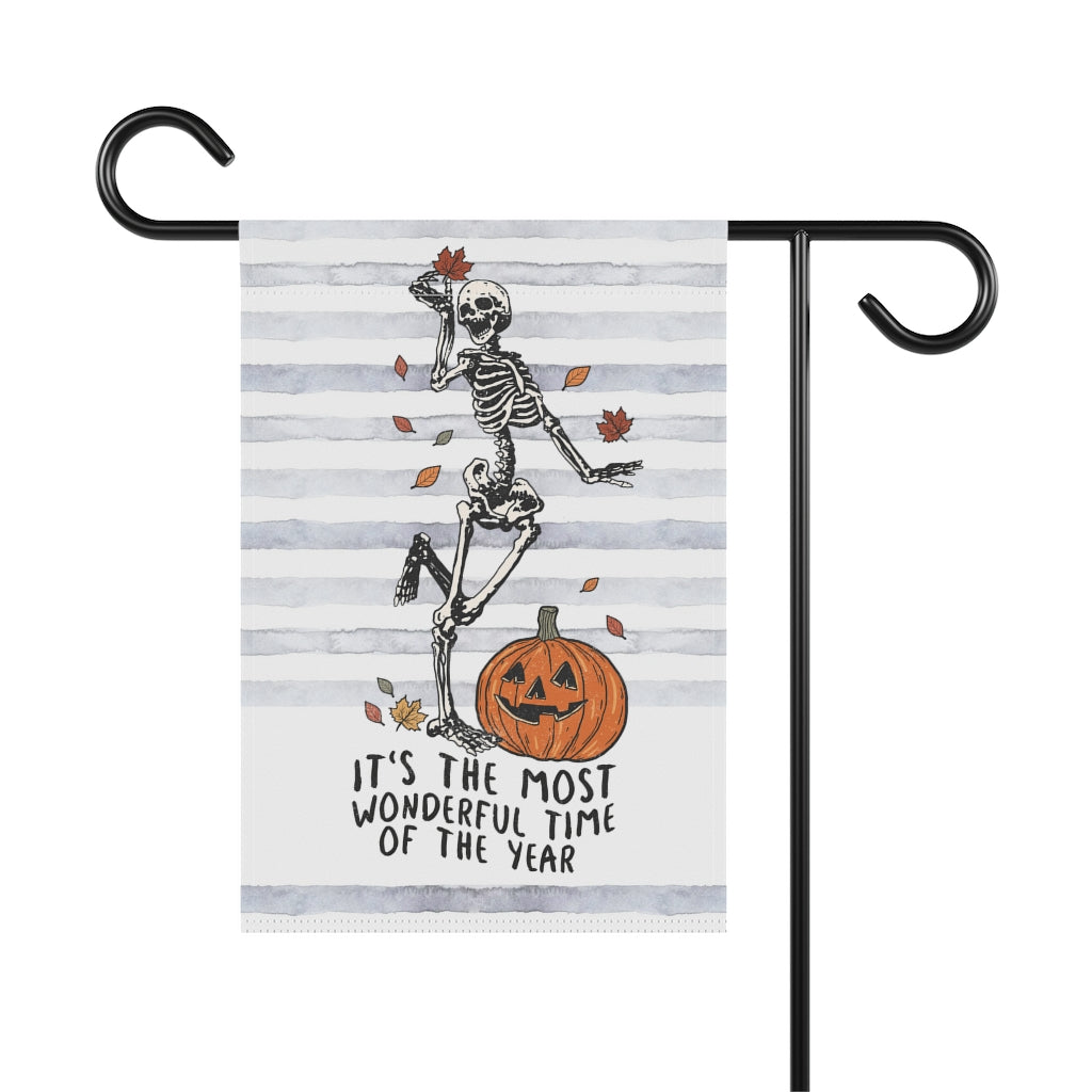 Most Wonderful Time of The Year Fall Garden Flag