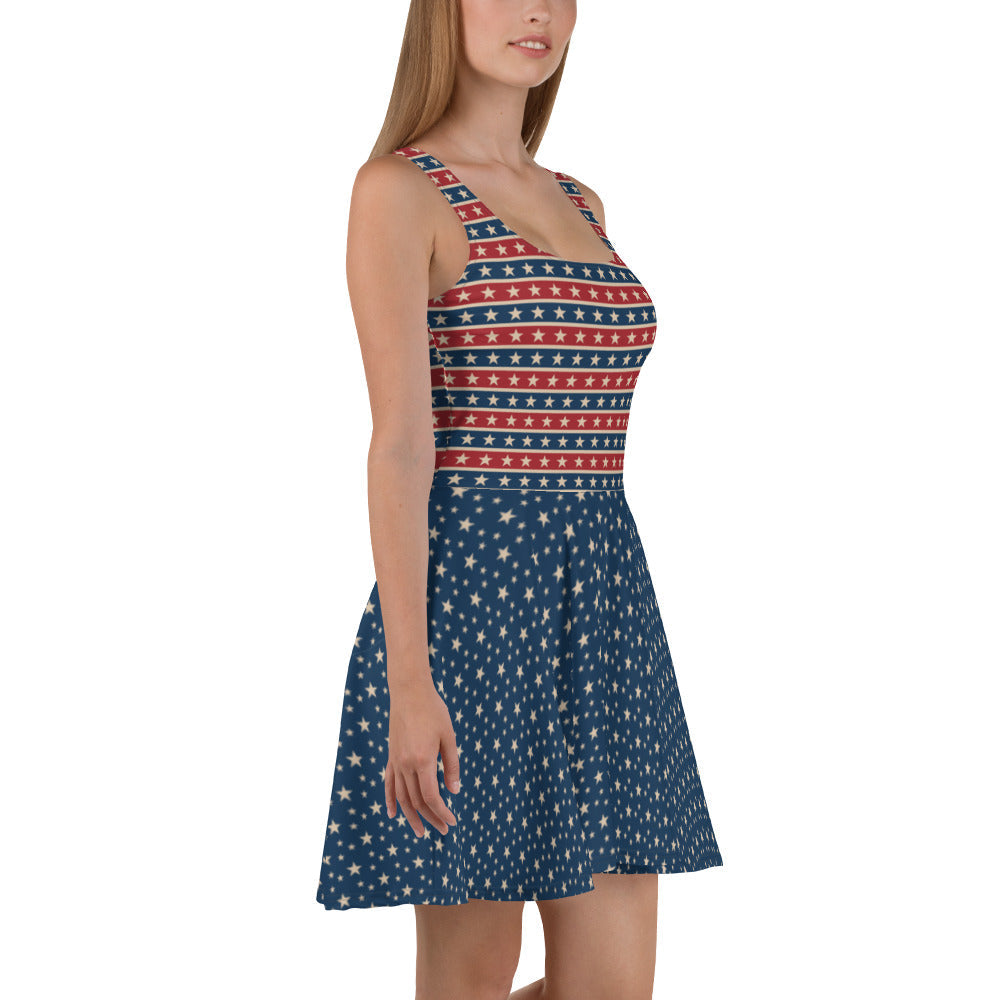 Fourth of July Skater Dress