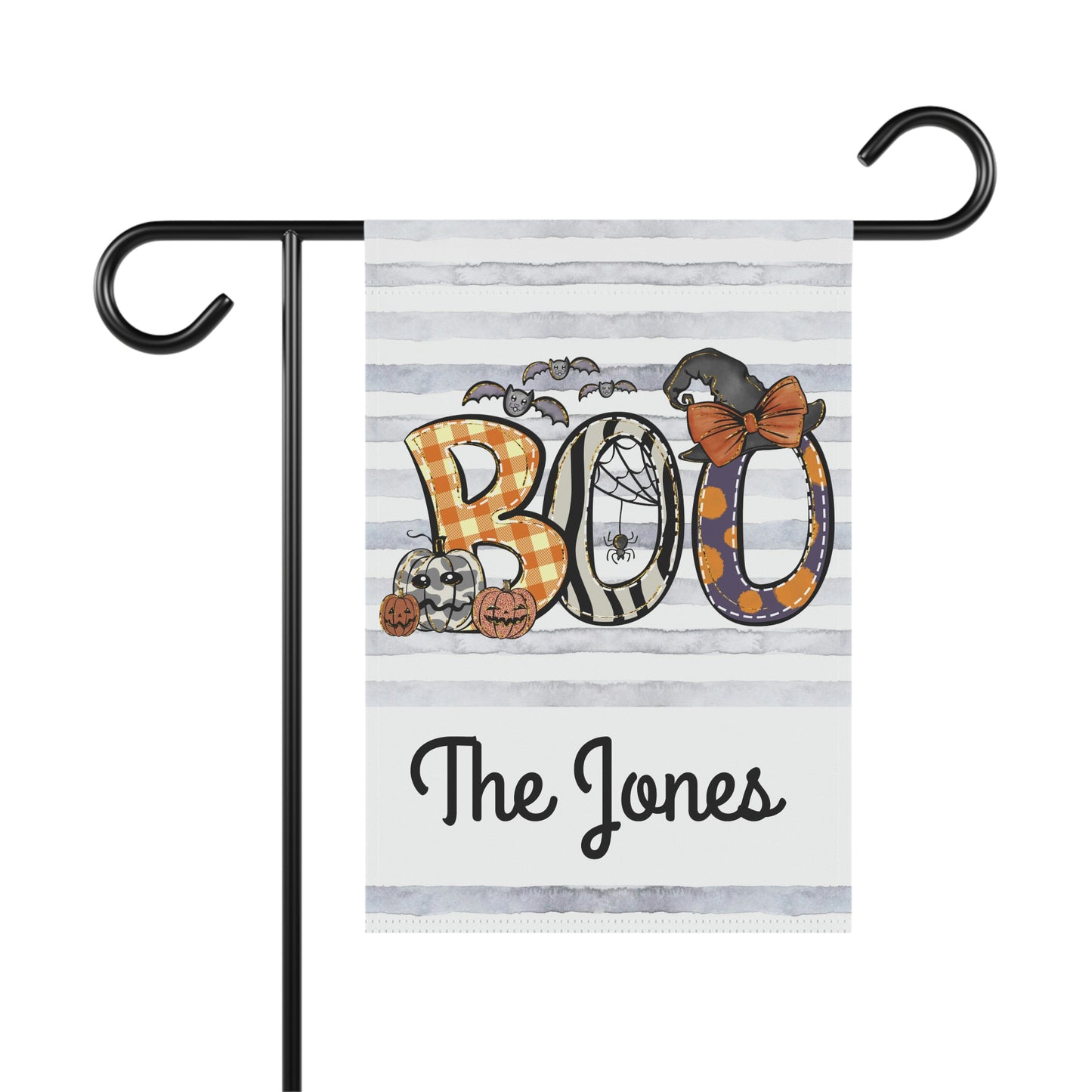 Boo Ghost Halloween Garden Flag