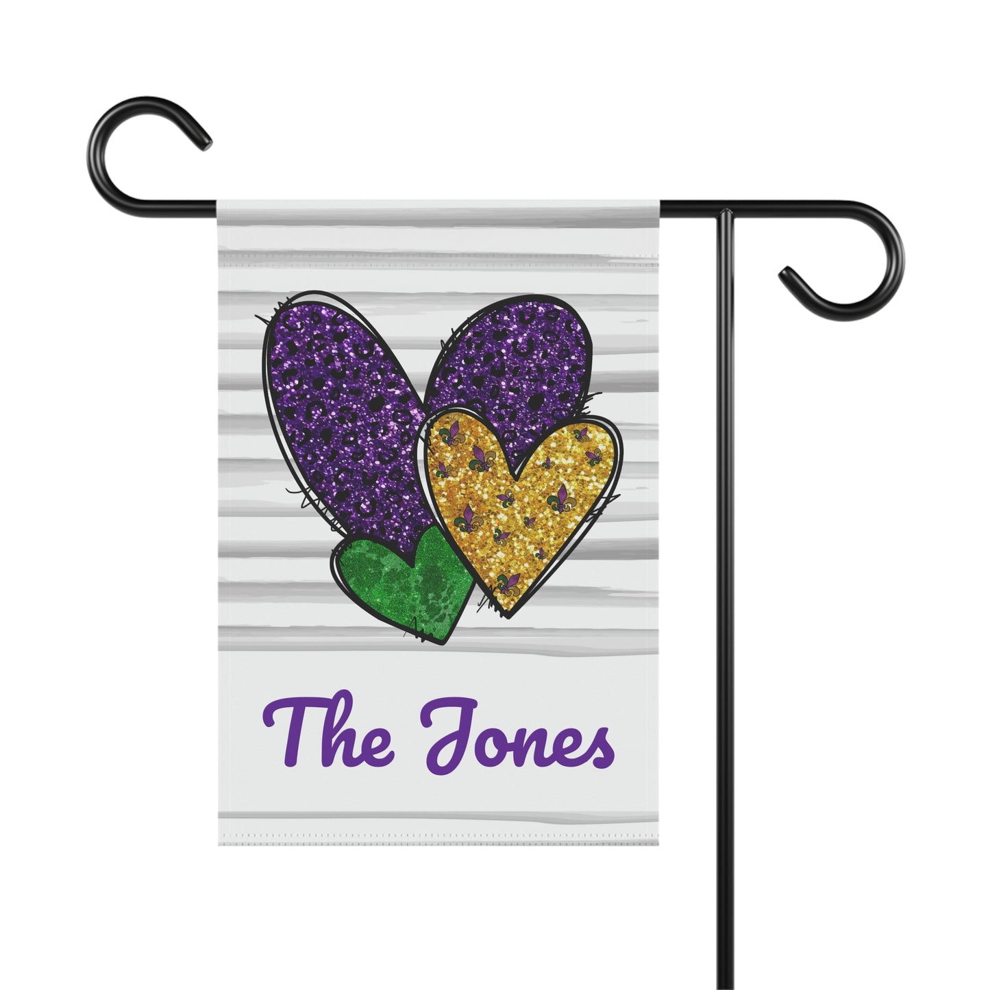 Mardis Gras Garden Flag