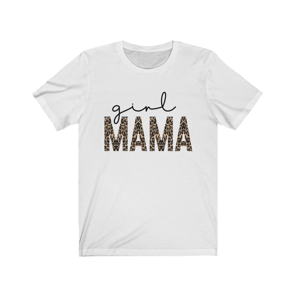 Girl Mama Leopard Short Sleeve Tee - Premium T-Shirt - Just $22.50! Shop now at Nine Thirty Nine Design