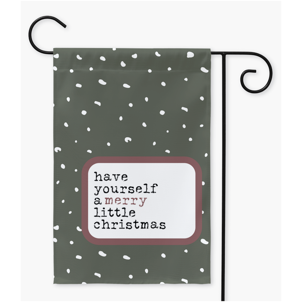 Have A Merry Little Christmas Garden Flag - Premium Flags & Windsocks - Just $16.99! Shop now at Nine Thirty Nine Design