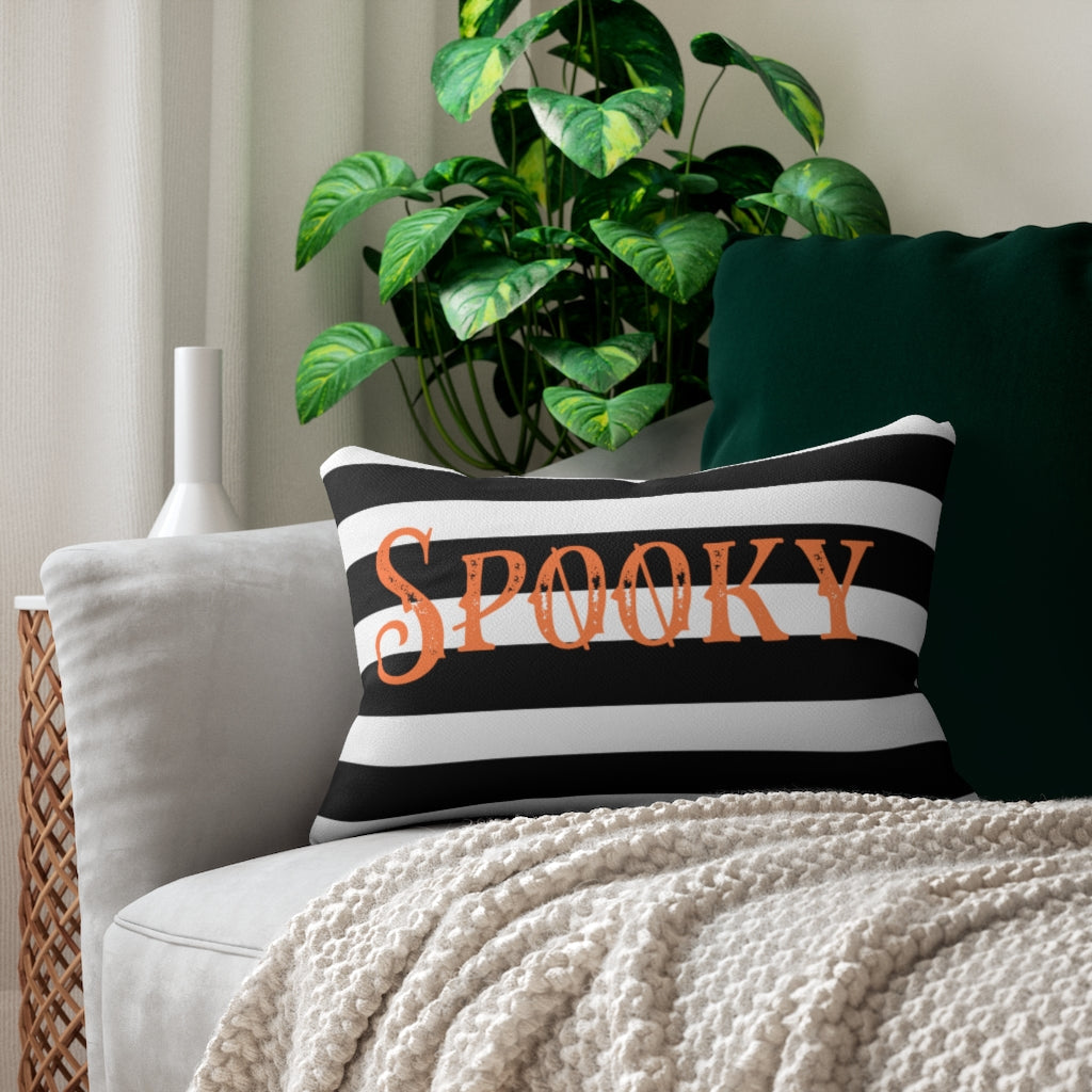 Spooky Lumbar Pillow, Halloween Pillow Home Decor