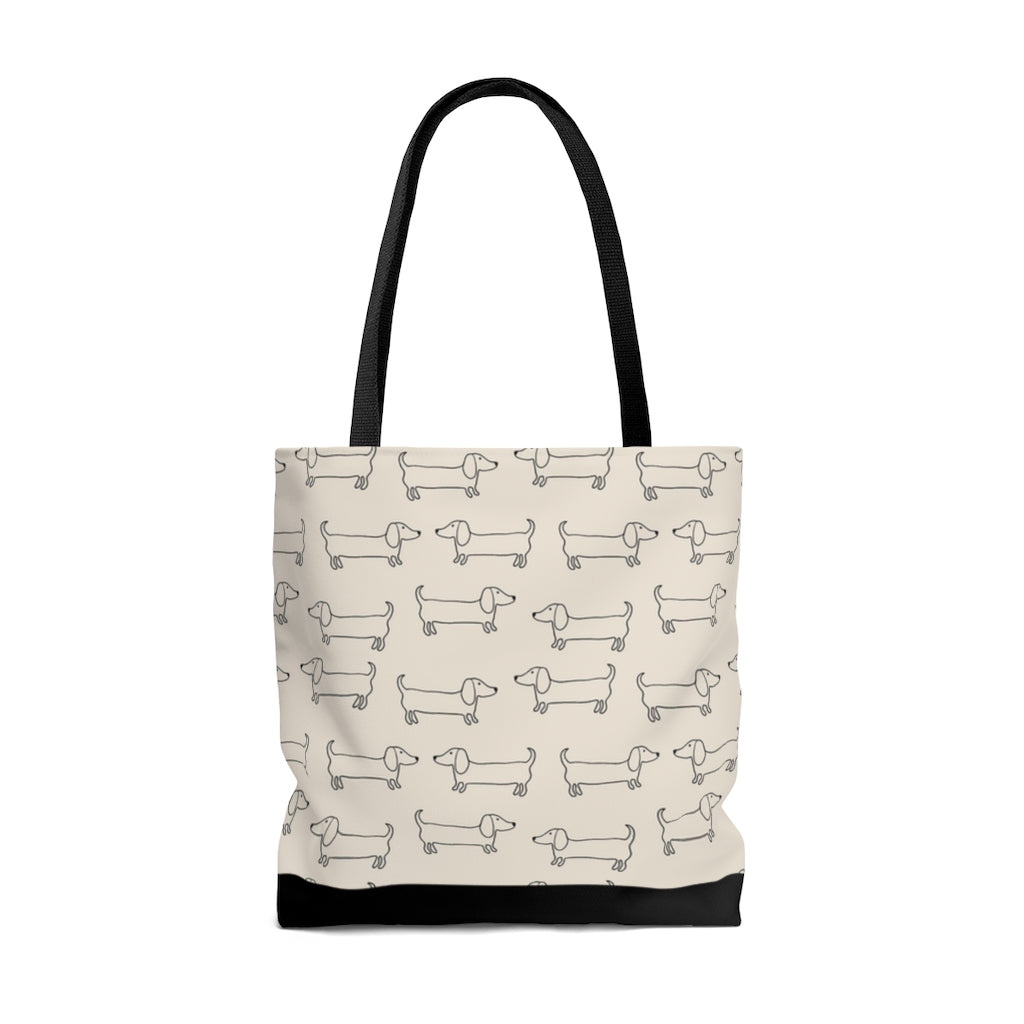 Dachshund Dog Tote Bag
