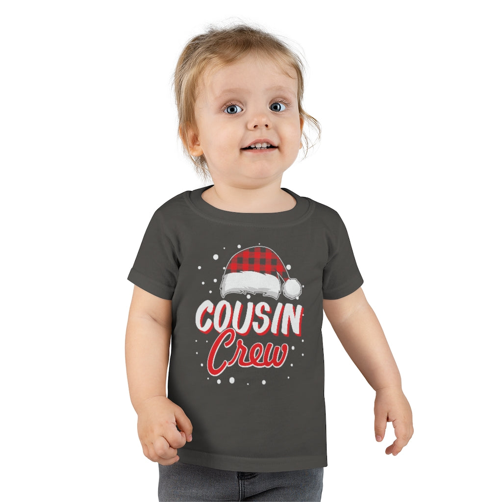Christmas Cousin Crew T-Shirt -Toddler Kids clothes
