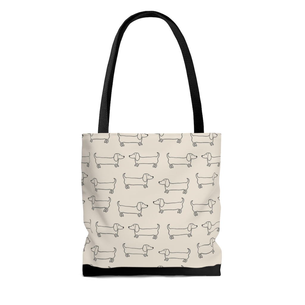 Dachshund Dog Tote Bag