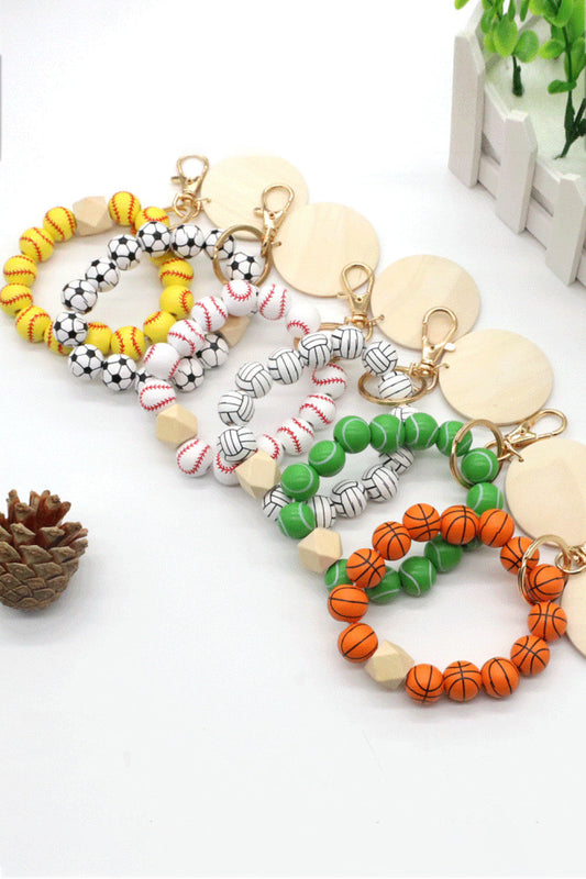 Assorted 4-Pack Wristlet Bead Key Chain - Premium Key Chains - Just $17! Shop now at Nine Thirty Nine Design