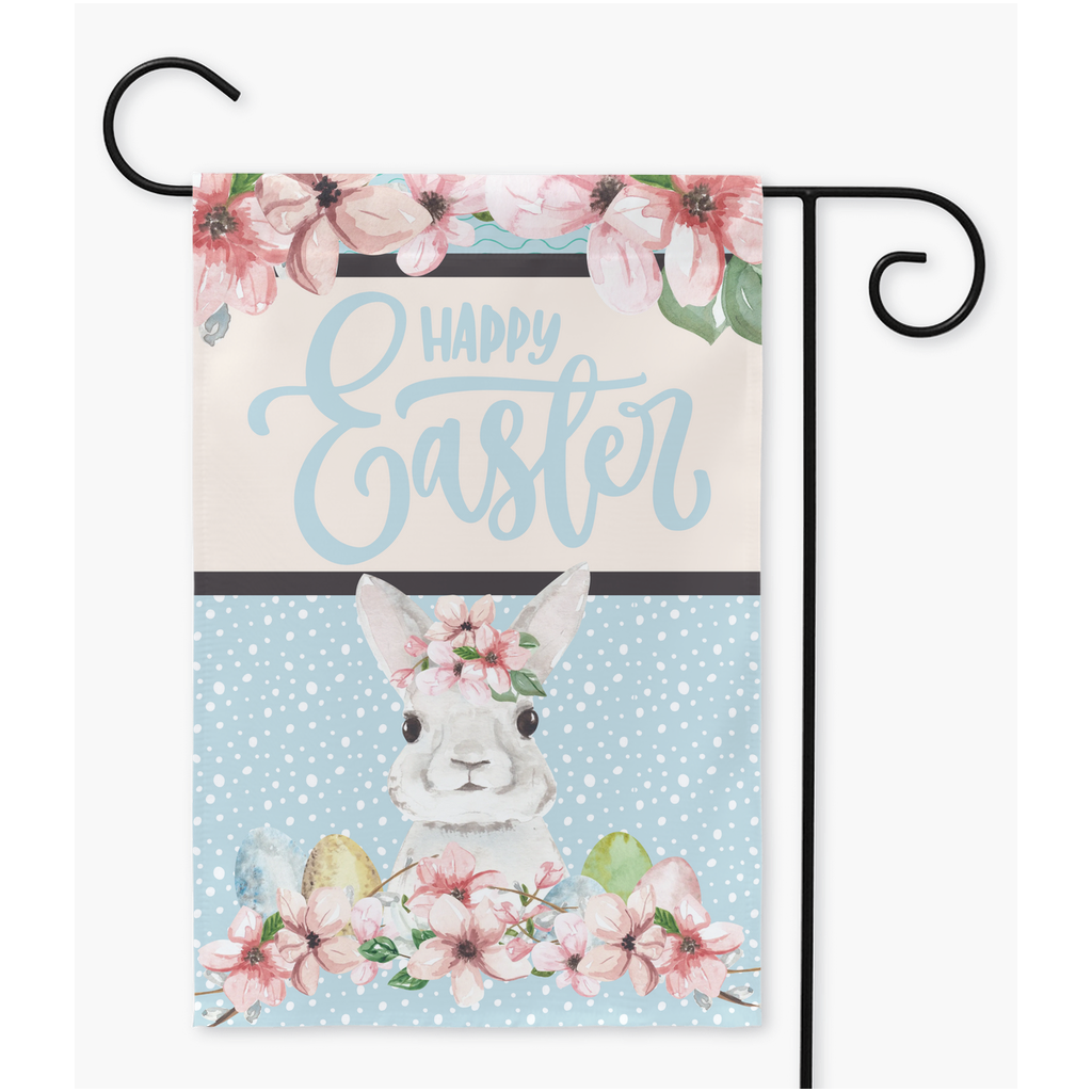 Happy Easter Garden Flags Flag