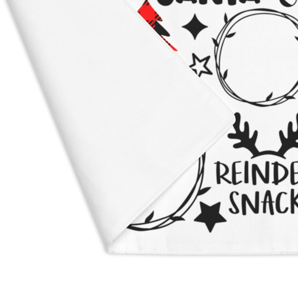 Treats for Santa Placemat Home Decor