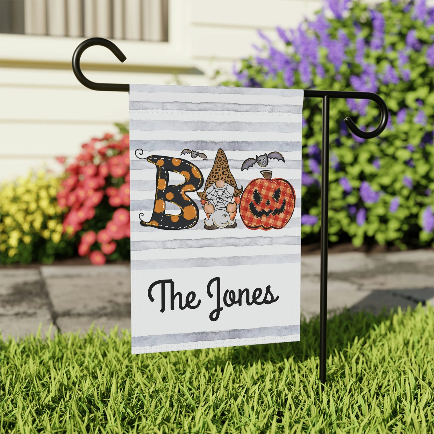 Halloween Boo Garden Flag