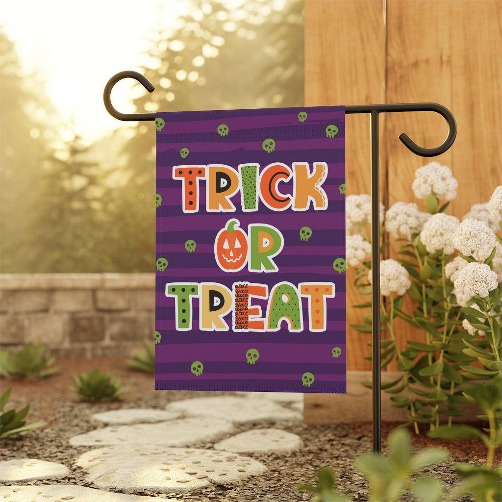 Trick or Treat Garden Flag Home Decor