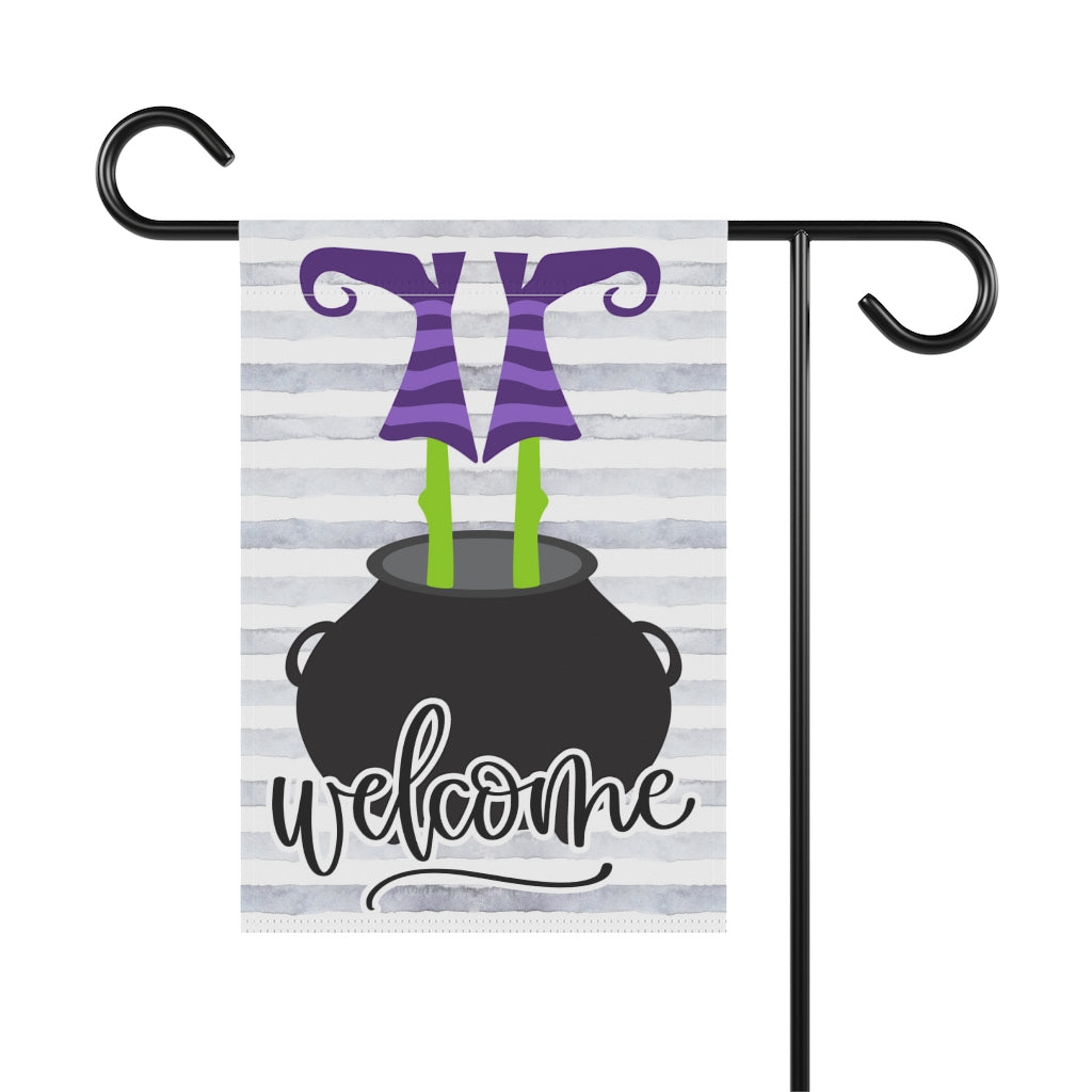Witch Welcome Garden Flag
