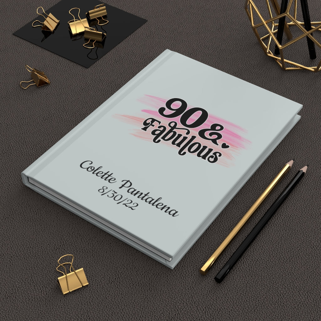 90 & Fabulous Birthday Guest Book