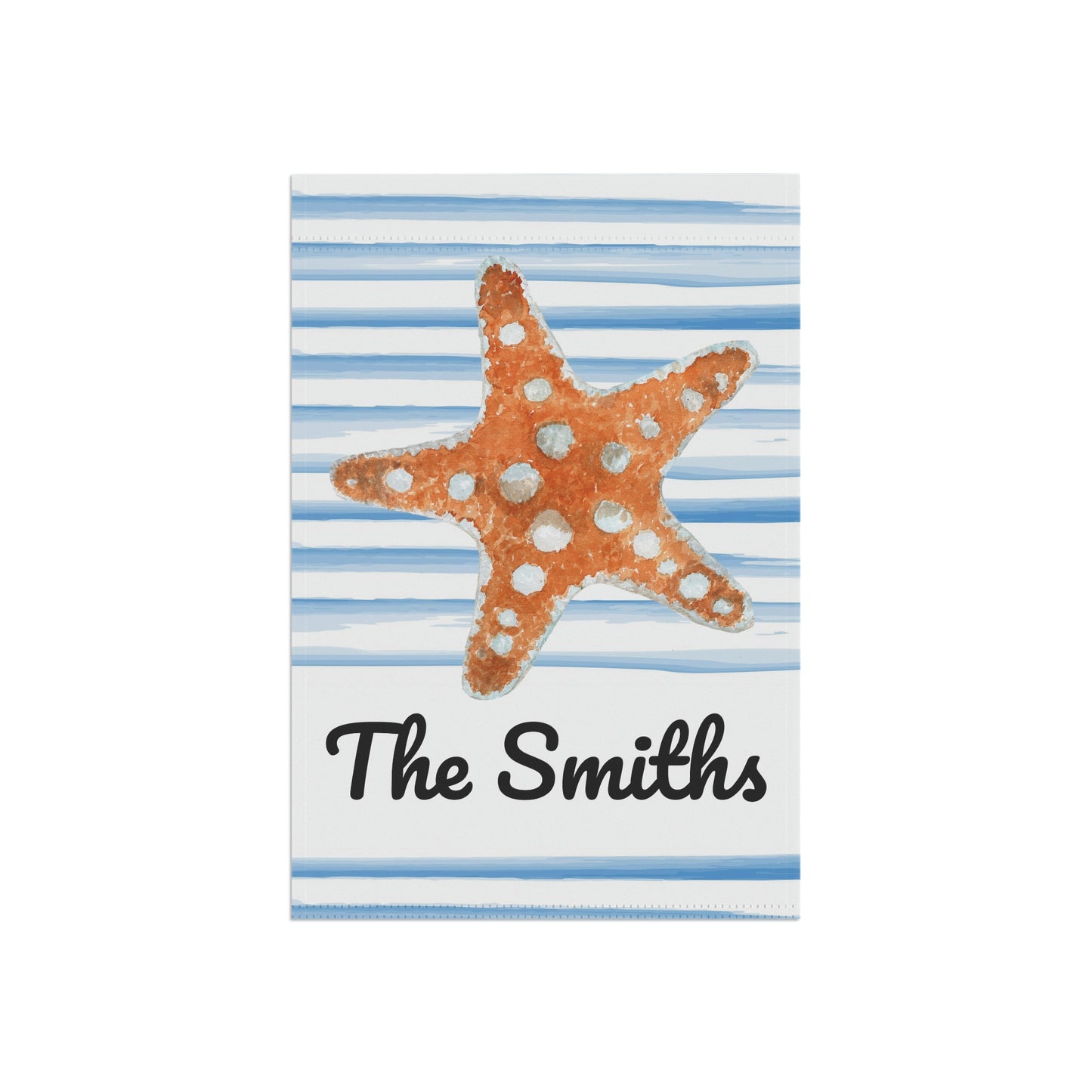 Starfish Nautical Summer Garden Flag