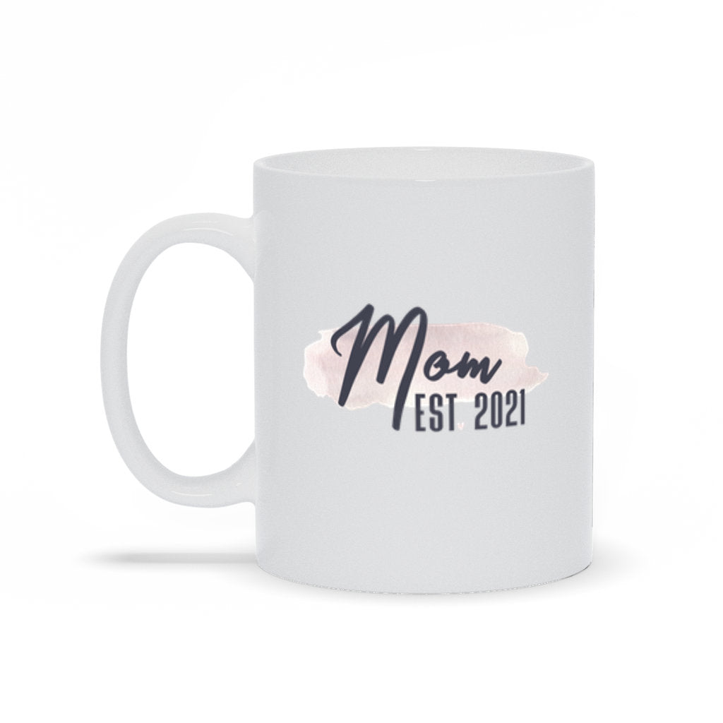 Mom Established 2021 Mug, New Mom Mug, New Dad Mug, New Parent Gift, Baby Announcement, New Parents Mug, Pregnancy Reveal, Gender Reveal Mug