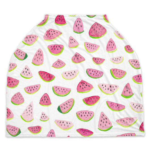 Watermelon Nursing Covers, Breastfeeding Cover, Nursing Cover Up, New Baby Gift, Infinity Scarf, Car Seat Cover, Shopping Cart Cover, Mom - Premium Nursing Cover - Just $31.50! Shop now at Nine Thirty Nine Design