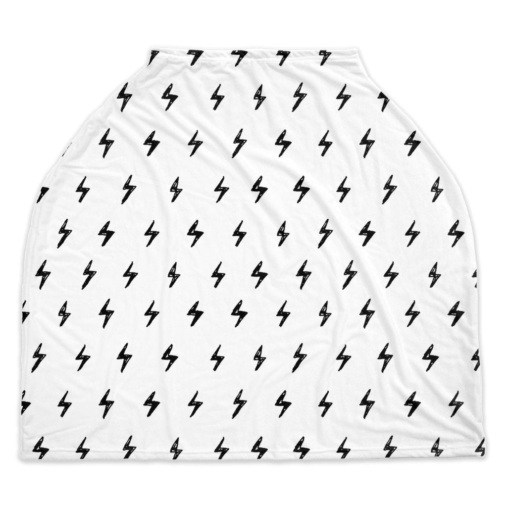 Nursing Covers, Breastfeeding Cover, Nursing Cover Up, New Baby Gift, Infinity Scarf, Car Seat Cover, Shopping Cart Cover, Lightening Bolt Nursing Cover