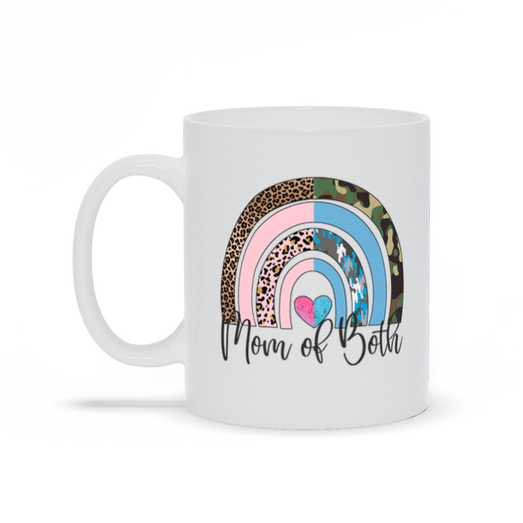 Mom of Both Mug, Mothers Day Gift, Gift from Son, Gift from Daughter, Twin Mom Gift, Glitter and Dirt, Mom of Both, Funny Mom Mug, Coffee Mug