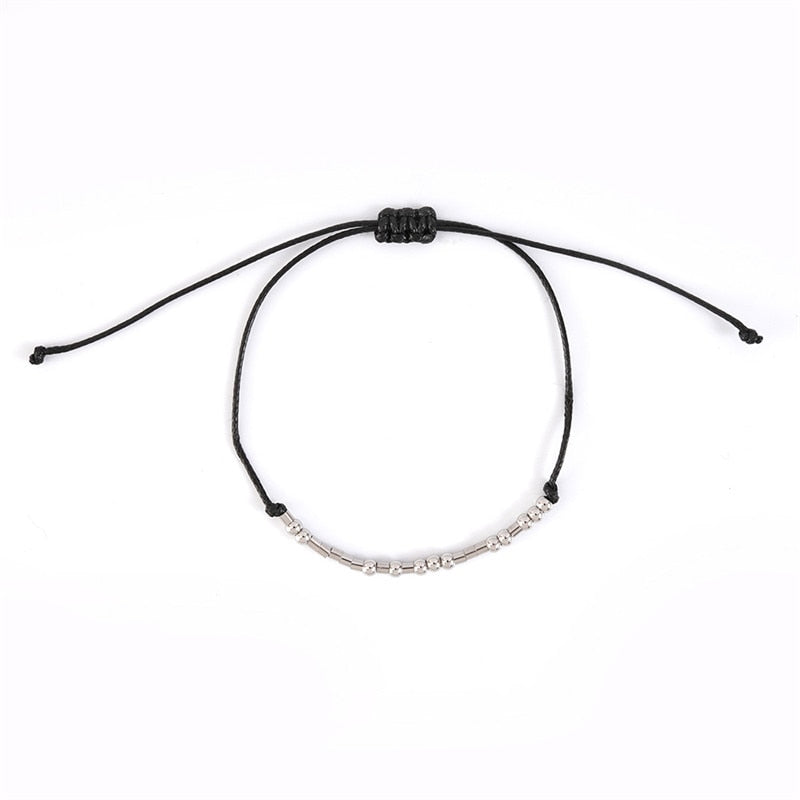 Morse Code I Love You Bracelet Jewelry