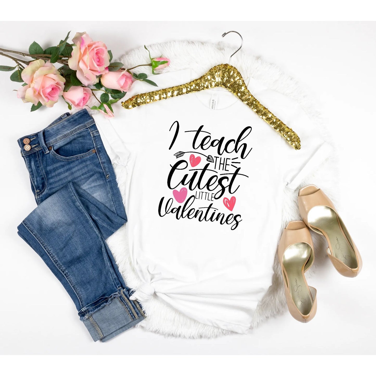 Teacher Valentine Shirt T-Shirt