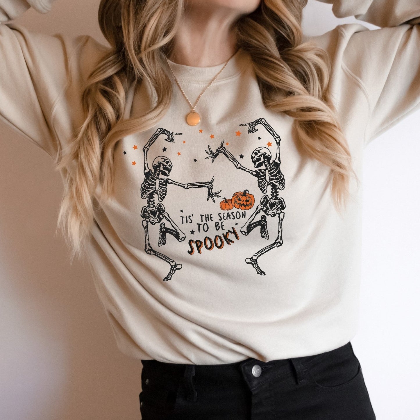 Dancing Skeletons Adult Sweatshirt