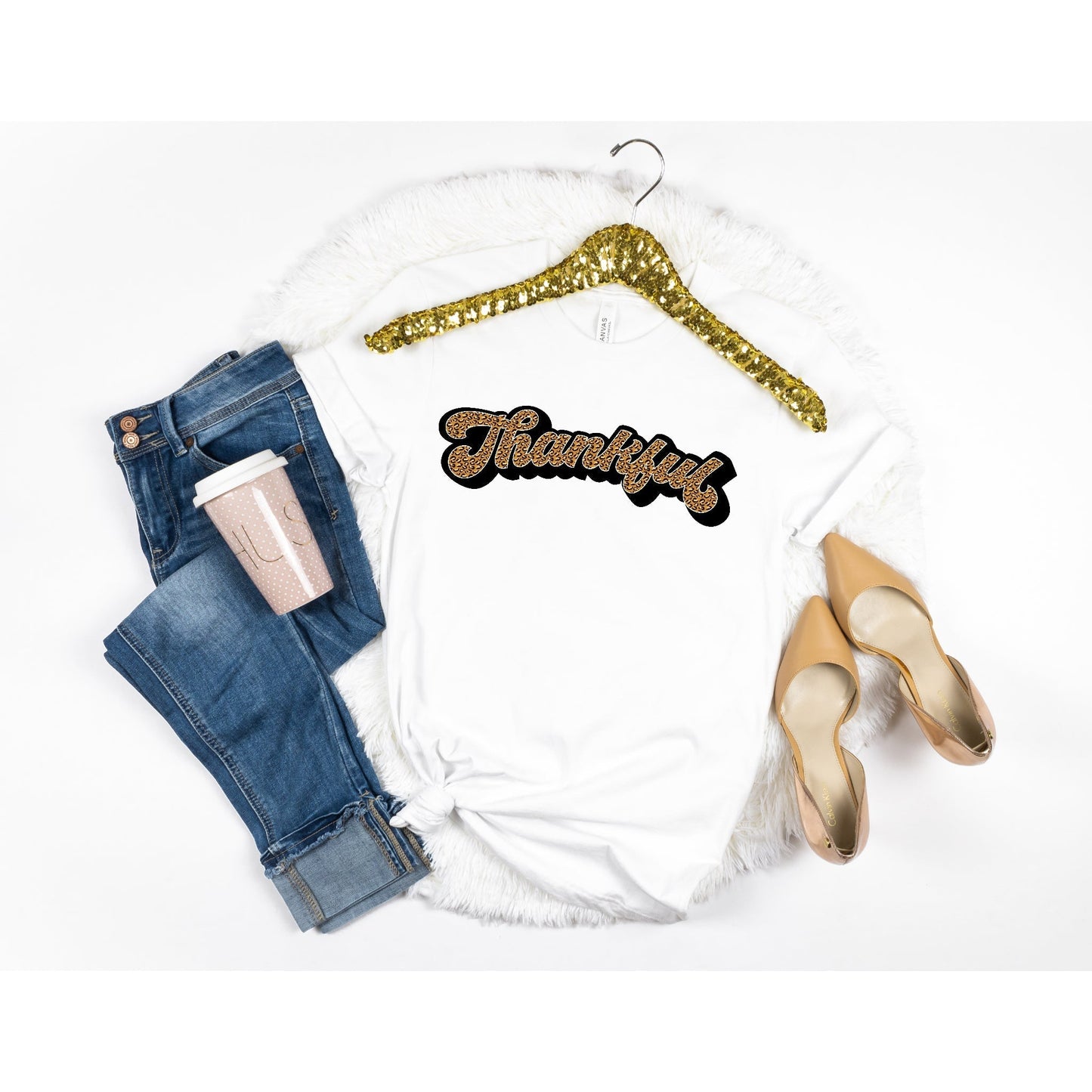 Thankful T Shirt Thankful Shirt Thanksgiving T Shirt Fall T Shirt Autumn T Shirt for Women Thanksgiving Top Thankful Top Fall Fashion Women - Premium T-Shirt - Just $21.50! Shop now at Nine Thirty Nine Design