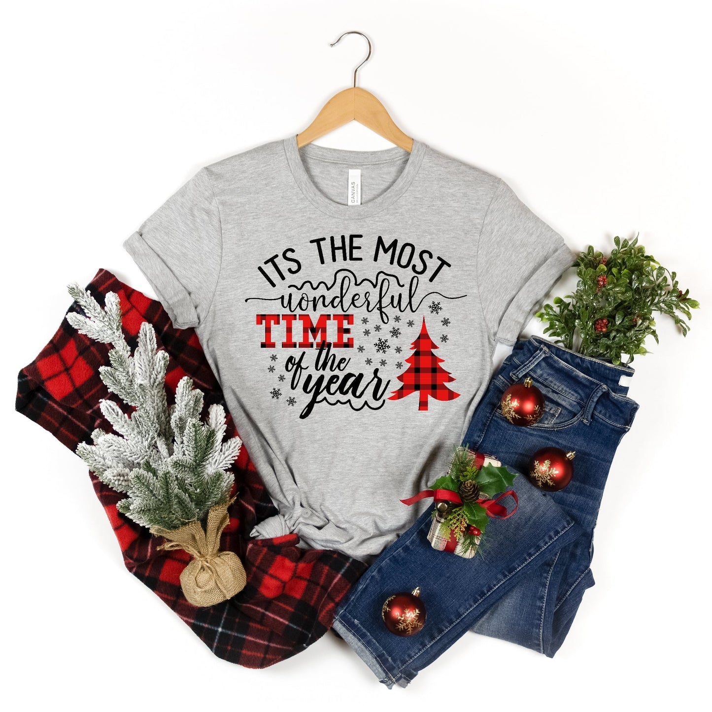 Its The Most Wonderful Time of The Year Short Sleeve Tee - Premium T-Shirt - Just $22.50! Shop now at Nine Thirty Nine Design
