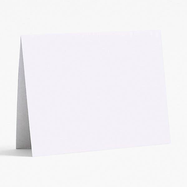 A2 Folded Card Bulk Paper (100 pack): Pure White