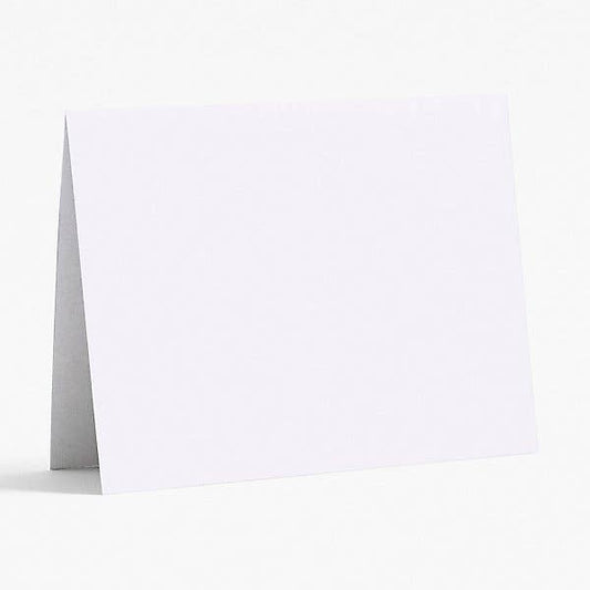 A2 Folded Card Bulk Paper (100 pack): Pure White