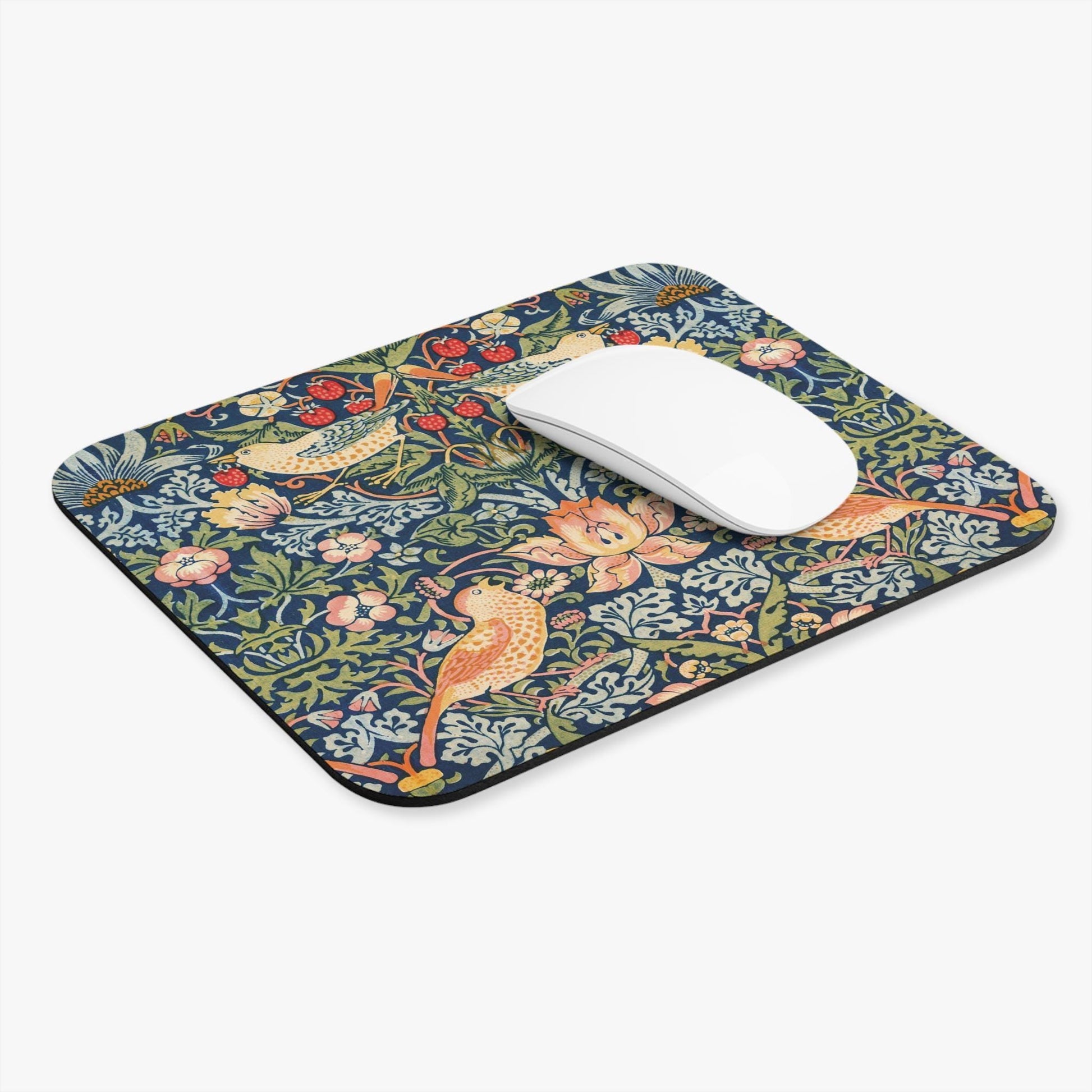 William Morris Strawberry Theif Personalized Mouse Pad Office