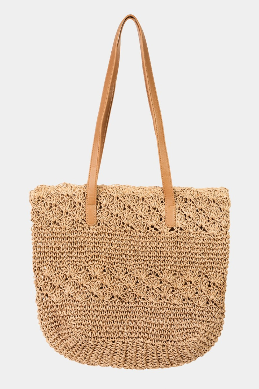 Fame Straw Braided Tote Bag - Premium  - Just $31.66! Shop now at Nine Thirty Nine Design