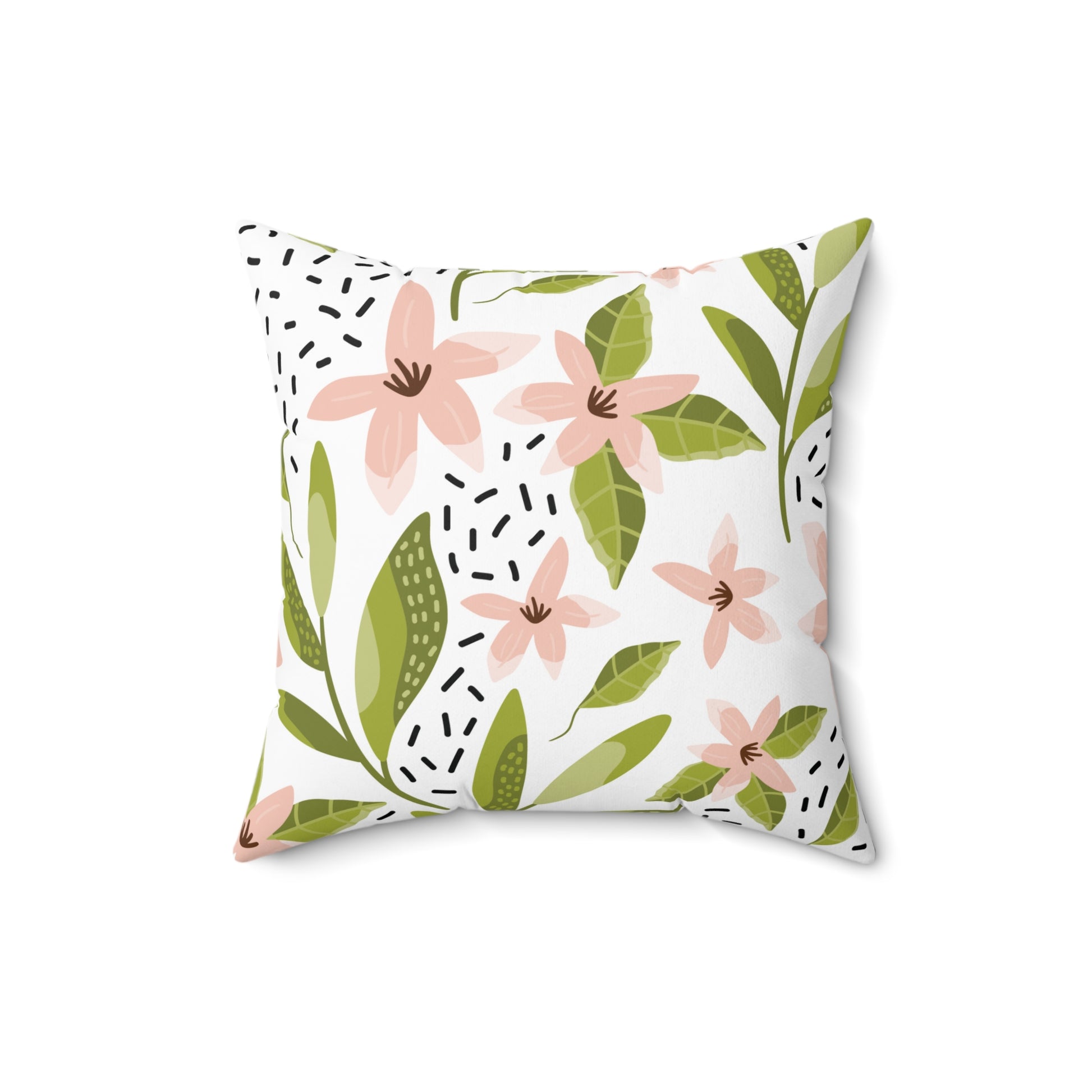 Granddaughter Love From Grandma Pillow in Pink Floral Pattern - Premium Home Decor - Just $28.50! Shop now at Nine Thirty Nine Design