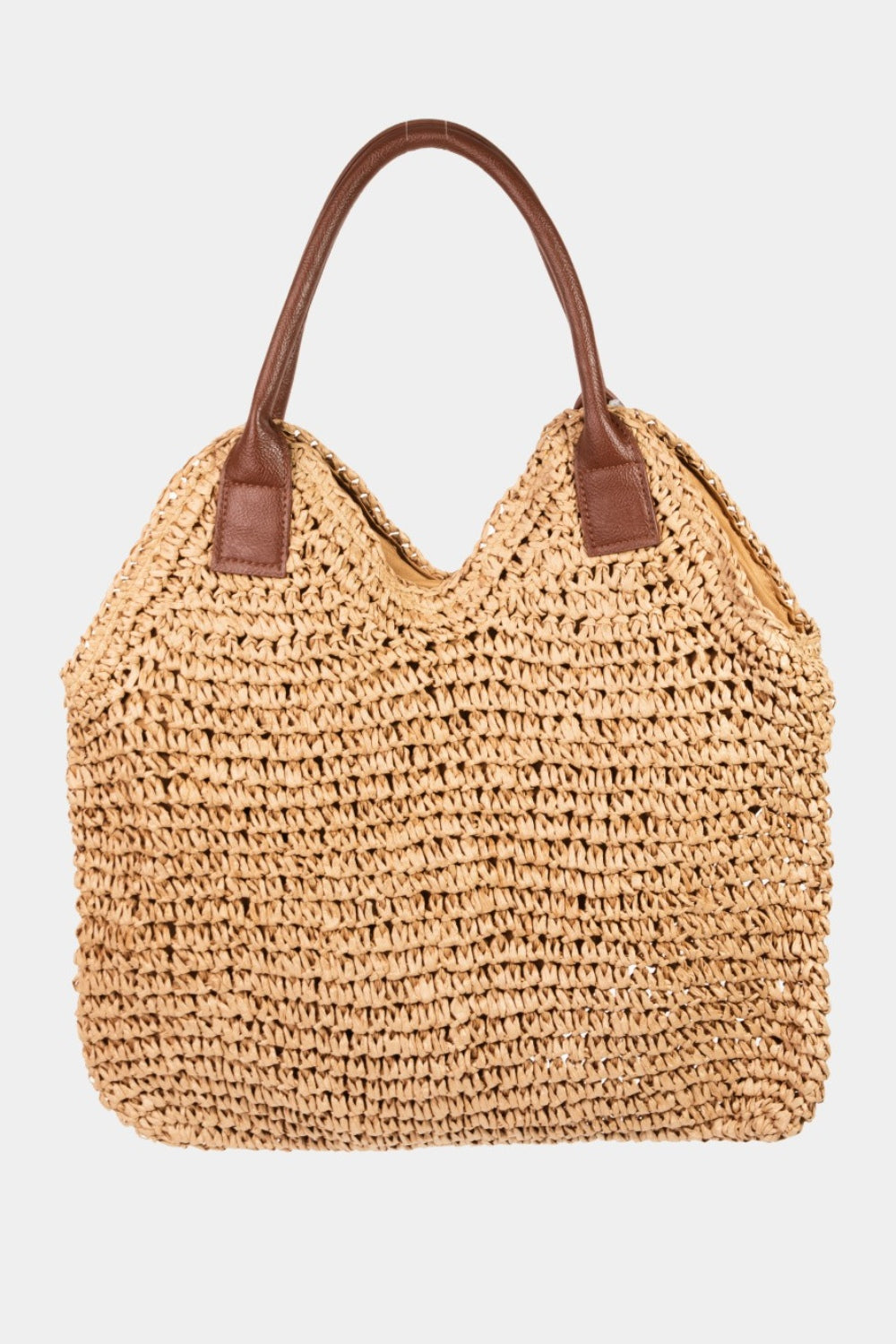 Fame Straw Braided Faux Leather Strap Shoulder Bag - Premium  - Just $36! Shop now at Nine Thirty Nine Design