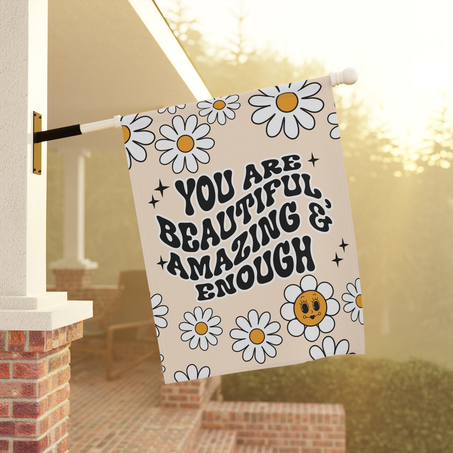 Positive You Matter Garden Flag