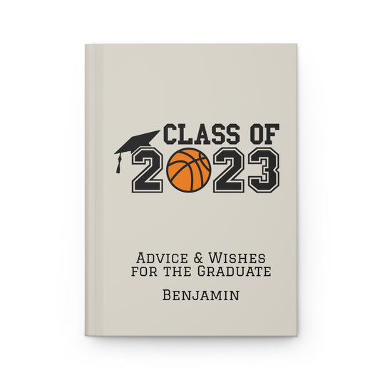 Basketball, Graduation Guest Book, Graduation Party, 2023 Graduate, High School Grad, College Graduation Gift, Graduation Book to Sign,Photo