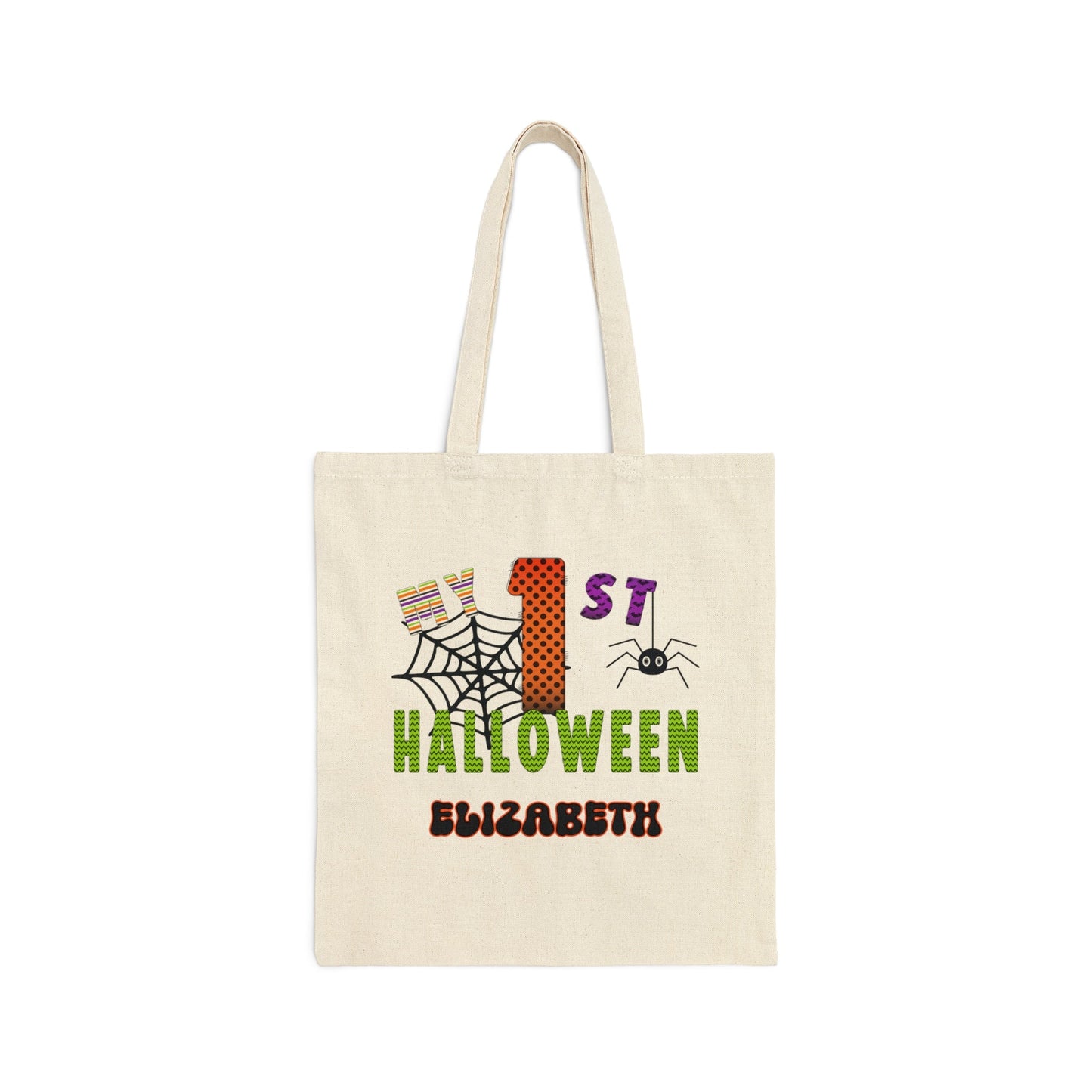 My 1st Halloween, Trick or Treat Bag, Halloween Tote Bag - Premium Bags - Just $17.50! Shop now at Nine Thirty Nine Design