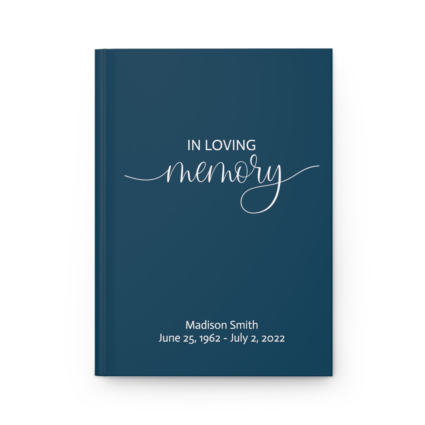 Funeral Guest Book, Memorial Book, Book to Sign, Sympathy Gift, Life Celebration, In Loving Memory, Funeral Registry, Memorial Guest Book
