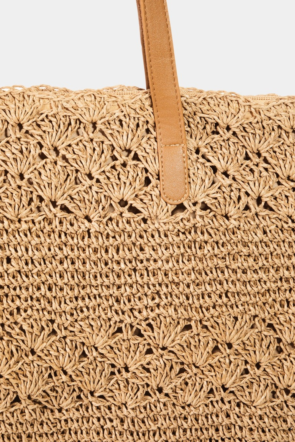 Fame Straw Braided Tote Bag - Premium  - Just $31.66! Shop now at Nine Thirty Nine Design